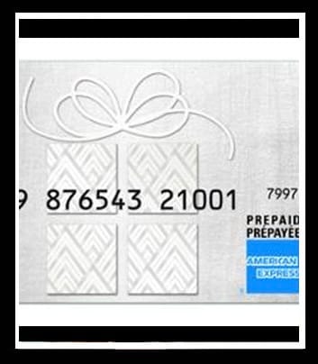 3 X AMEX PREPAID W/P $2700 BALANCE